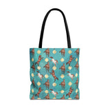 Tote Bag - Green and Gold