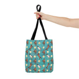 Tote Bag - Green and Gold